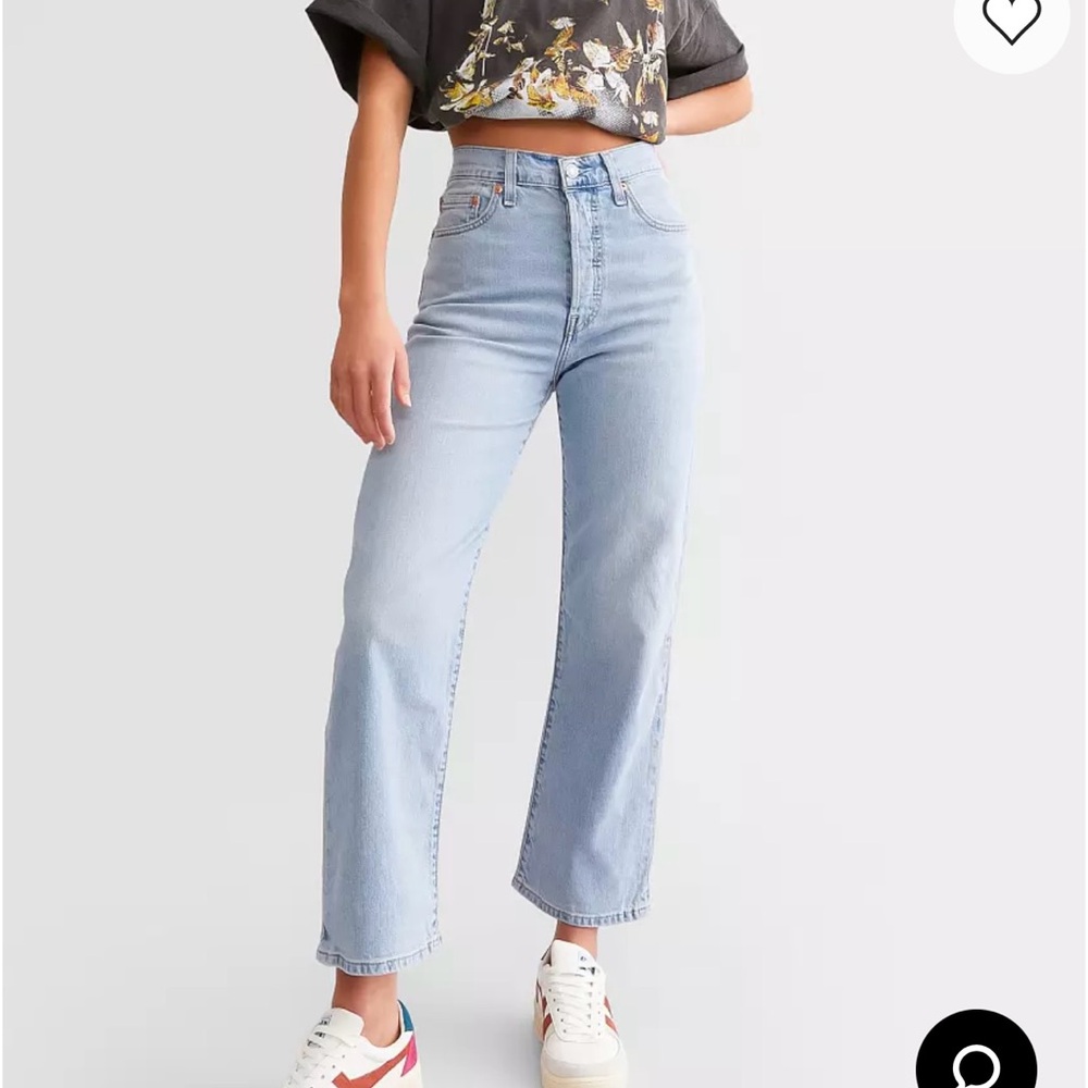Levi’s Ribcage Ankle Straight stretch Jean
